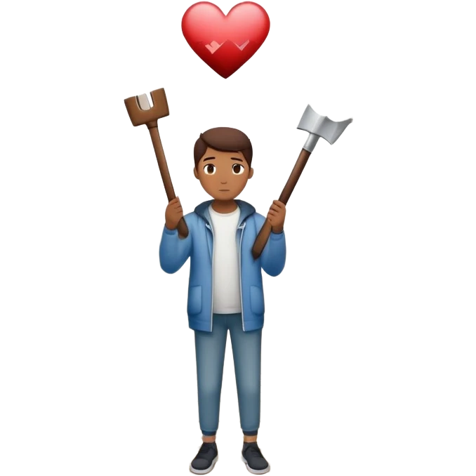 The image shows a person across a foggy bridge, a personal journey, emotional tones. In their hands, they carry symbolic tools labeled “Compassion” and “Forgiveness,” suggesting healing after emotional pain-- hearts emoji