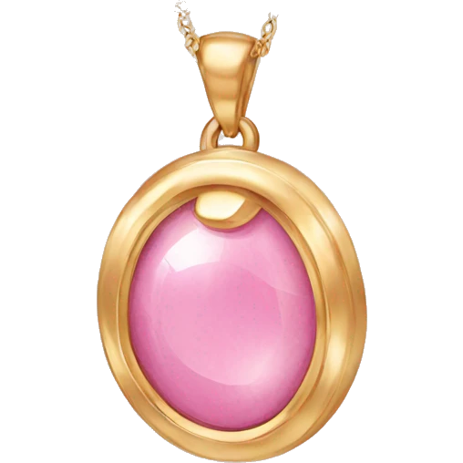 Pink gold jewelry emoji