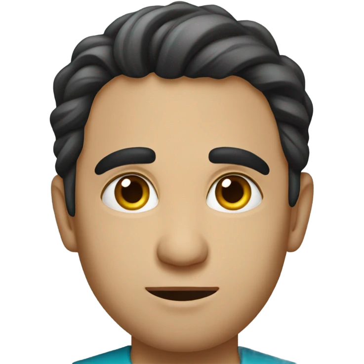 Turkmen man reaslistic emoji