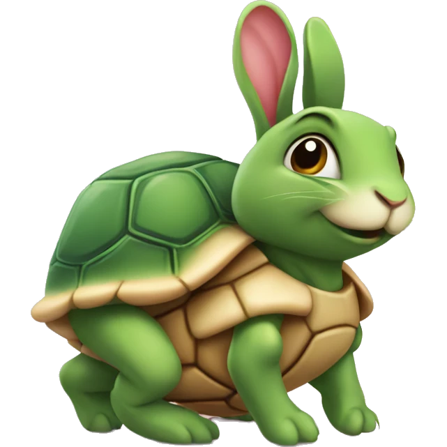 bunny love turtle emoji