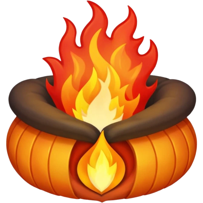 Hearth with A inside it emoji