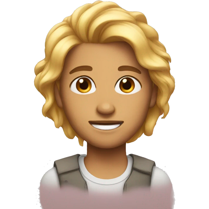 Feeling pretty  emoji