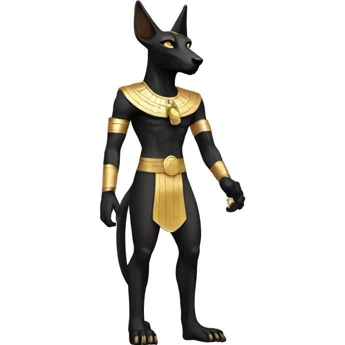 Anubis Full Body emoji