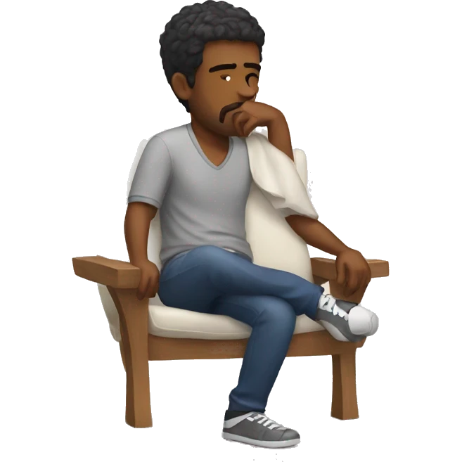 Guy rest emoji