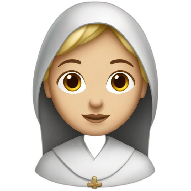 Sainte Bernadette emoji