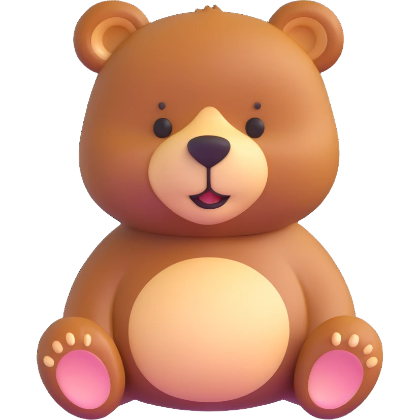 cute bear emoji