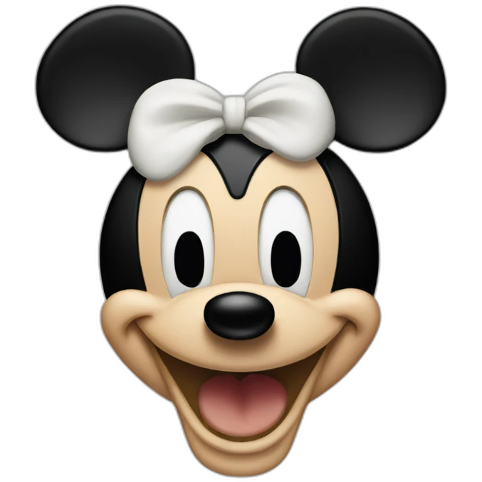 angry Mickey Mouse emoji