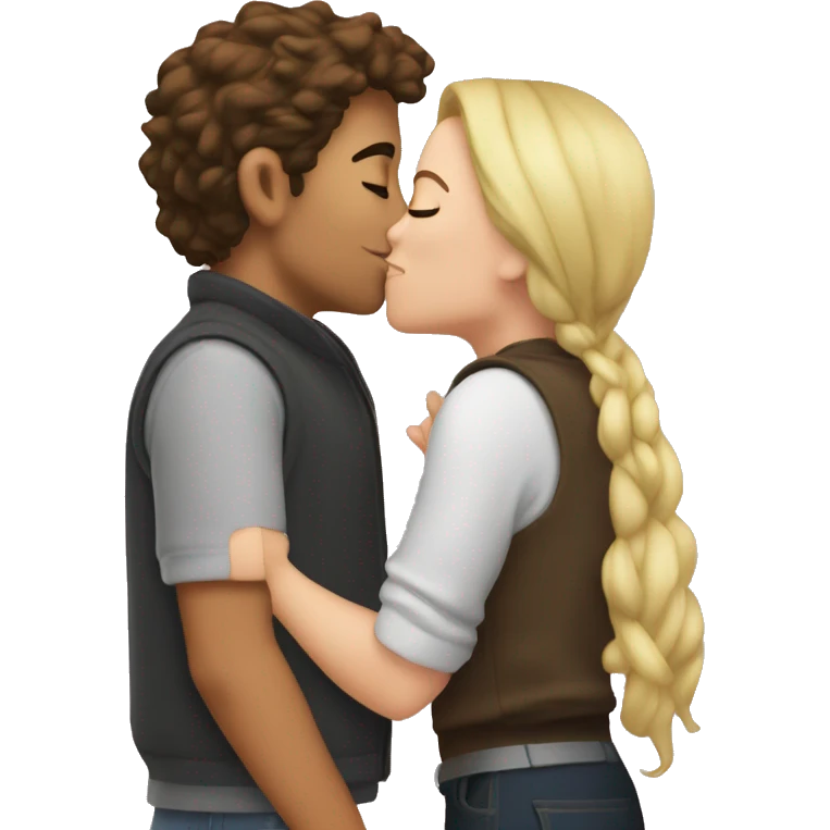 Kissing lukas emoji