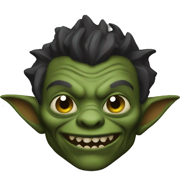 black goblin emoji