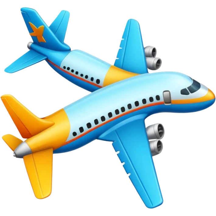 Lung and airplane sticker combination emoji