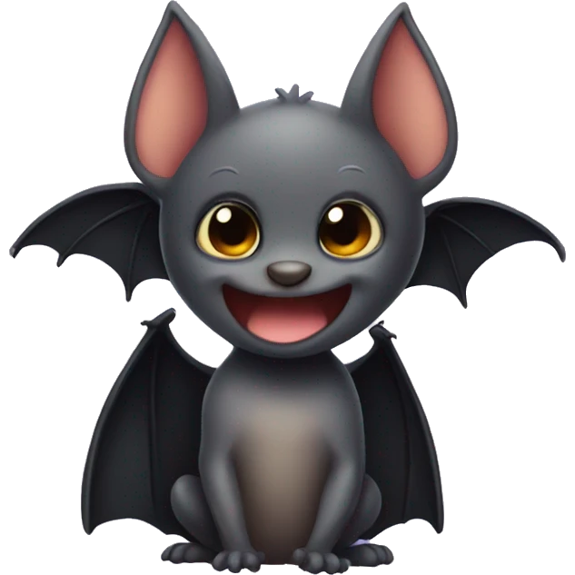 Cute bat emoji