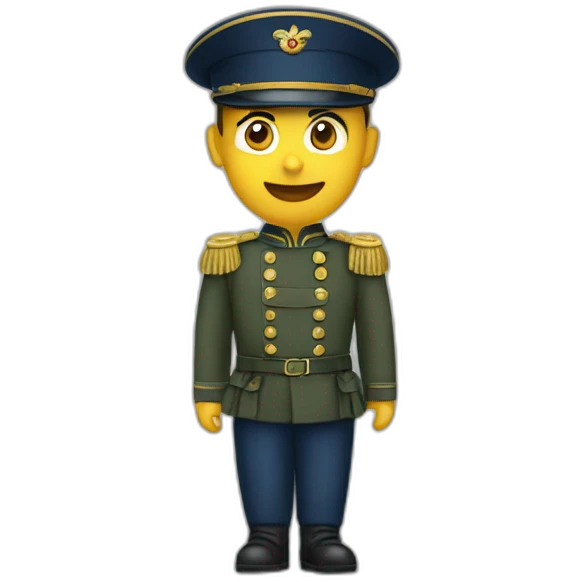 militaire français emoji