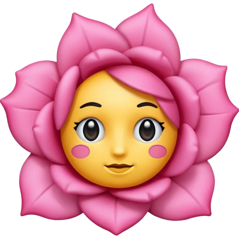 seta rosa emoji