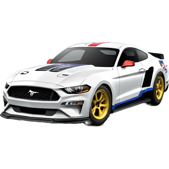 2024 ford mustang nascar emoji