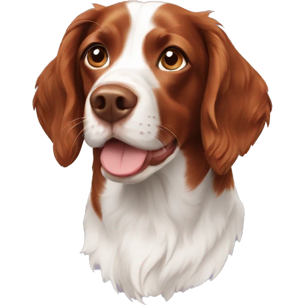 Brittany spaniel emoji