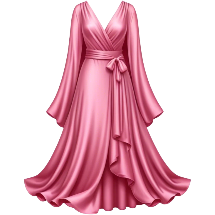 Robe rose  emoji