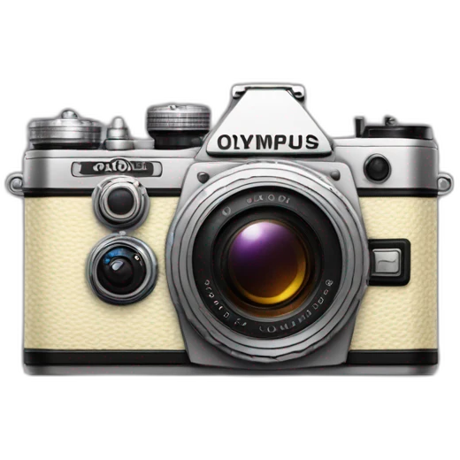 olympus pen f emoji