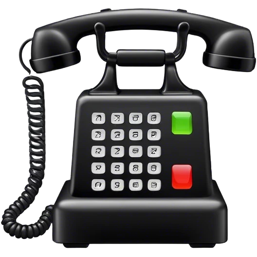 Same colored phone black emoji