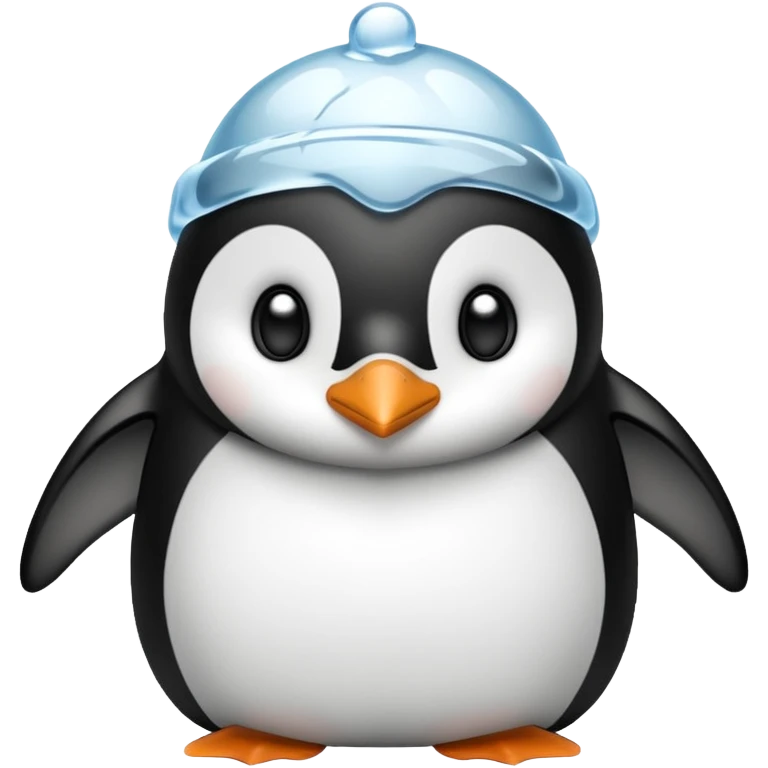 Penguin With Ice Over Their Heads

 emoji