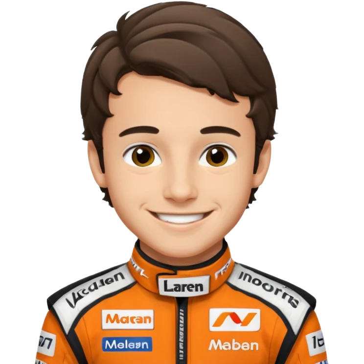 Lando norris McLaren f1 emoji
