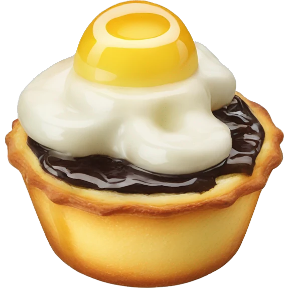 Pastel de nata emoji