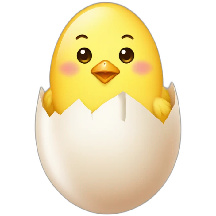 chick in egg emoji