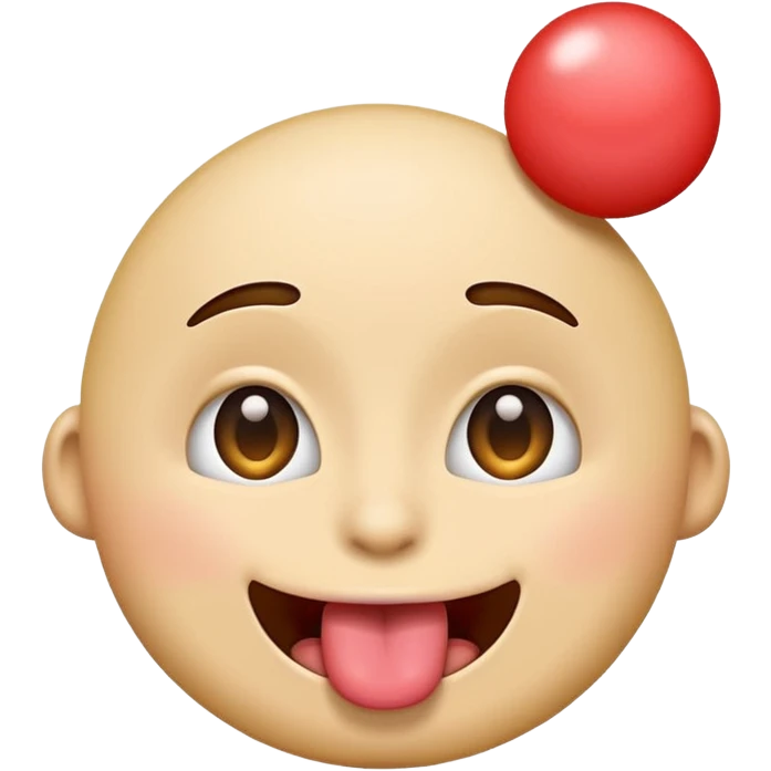 emoji with eyes rolling upward with tongue sticking towards the top  emoji