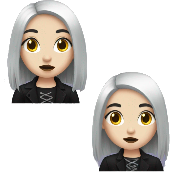 Goth girl  emoji