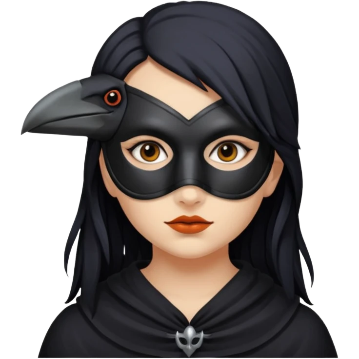 Caw girl emoji