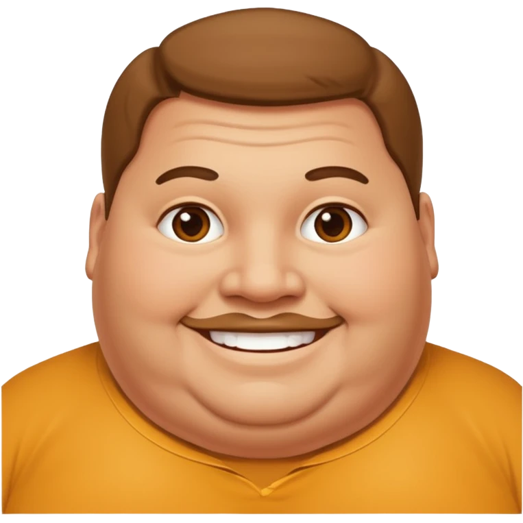 Hombre obeso  emoji