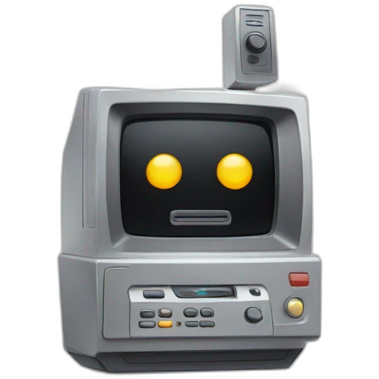futuristic looking vcr emoji