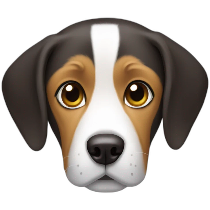 Un chien beagle emoji