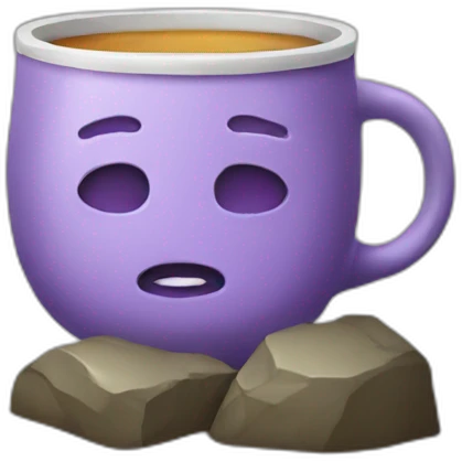 Thé rock emoji