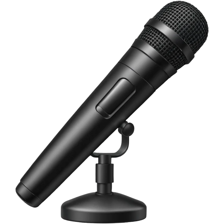 Streaming Microphone emoji