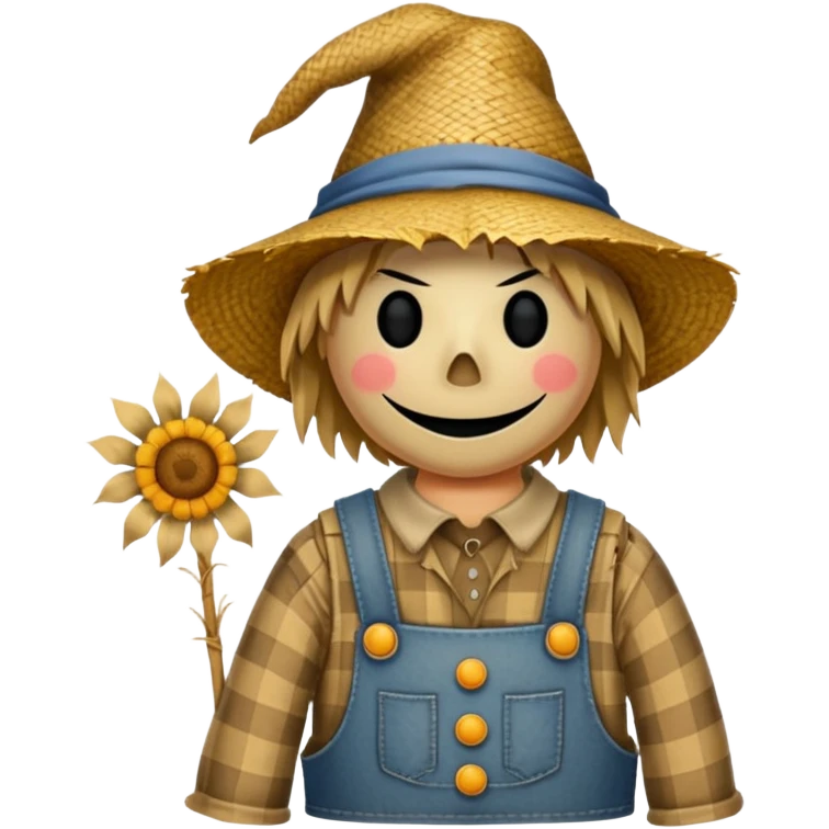 scarecrow emoji
