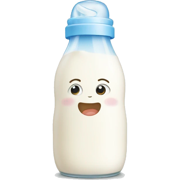 baby bottle milk
 emoji