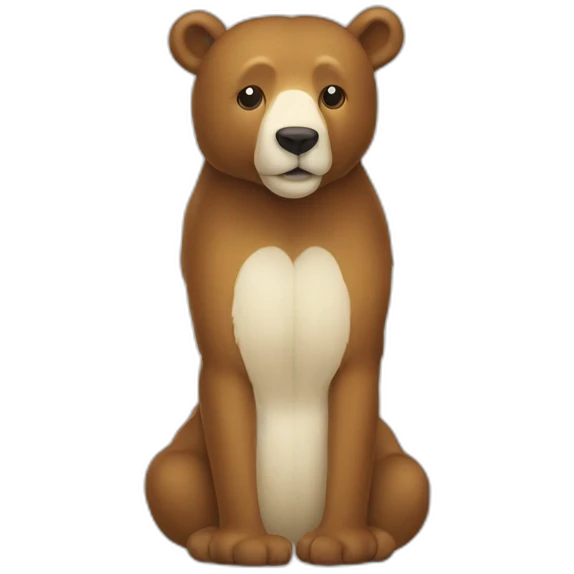Ours bierre emoji