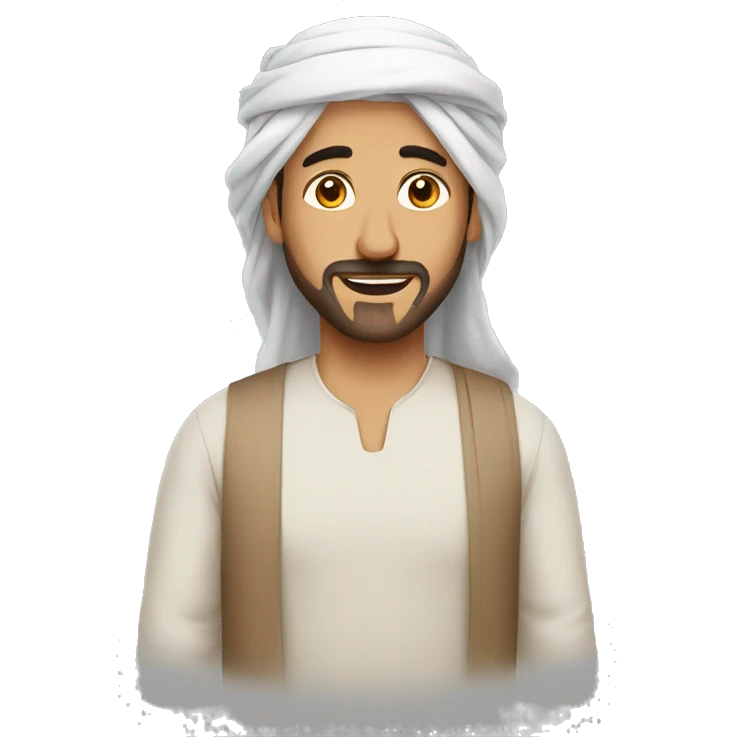 arabic man emotions pack emoji