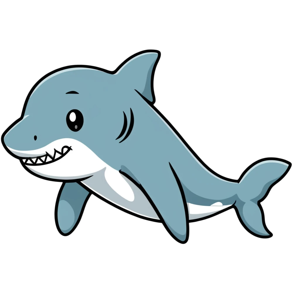 shark riding a horse emoji
