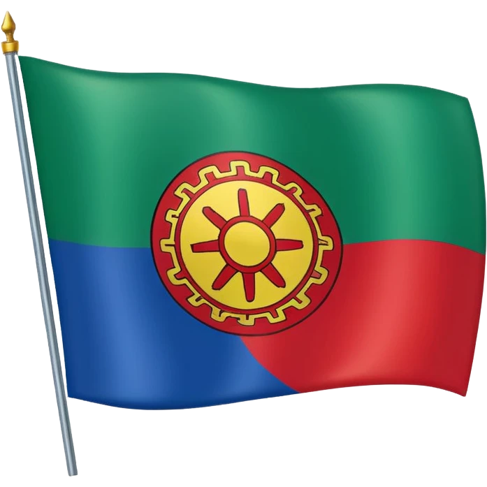 Drapeau des gitans  emoji