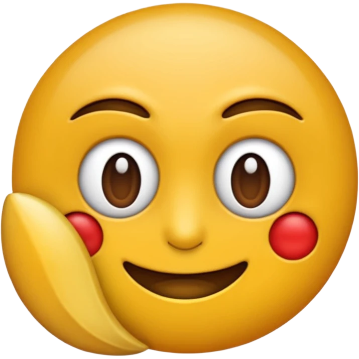 Смайлик Сердце с буквой а emoji