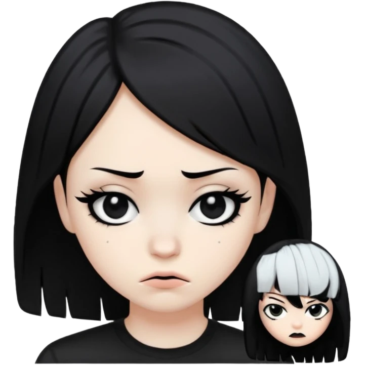 Annoyed emo emoji