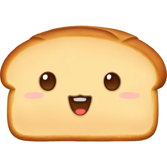 Bread with cat ears emoji