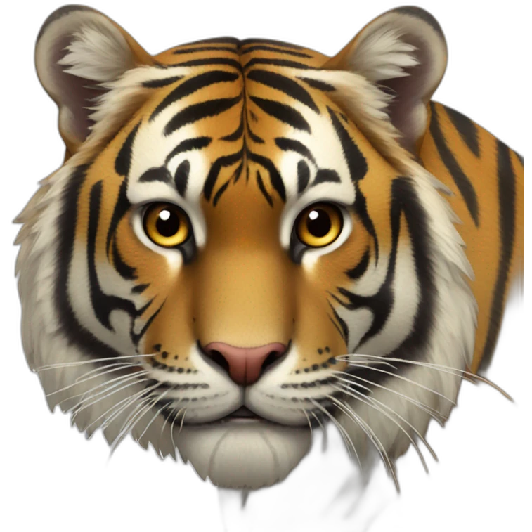 Tigre qui grogne emoji