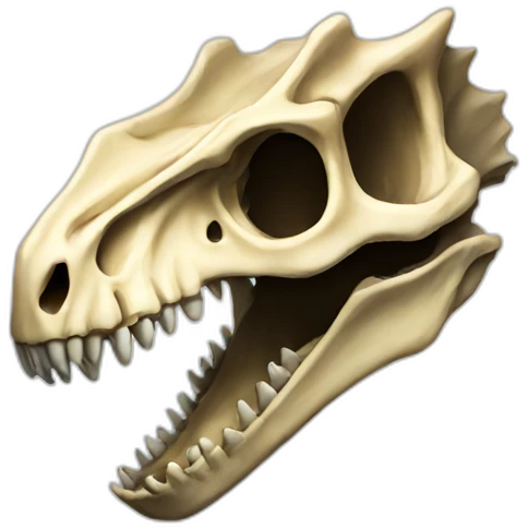 dino skull emoji