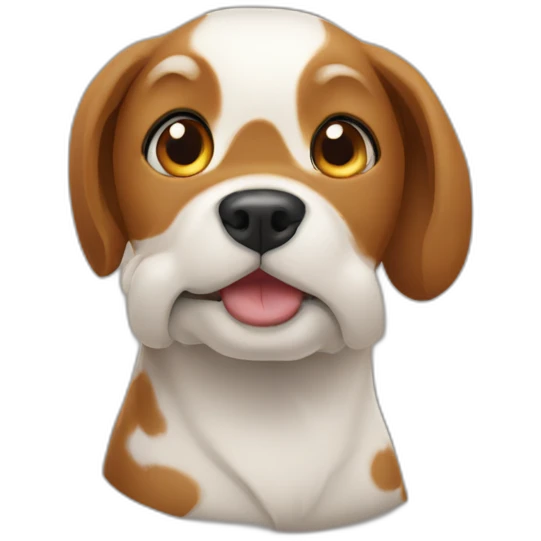 bullseye dog emoji