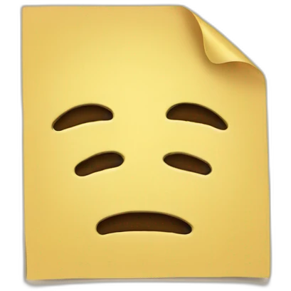 note emoji