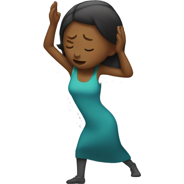 Women dab emoji