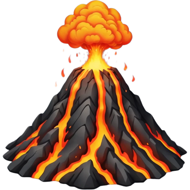 Volcano
 emoji