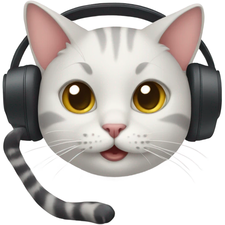 Cat on a phone emoji